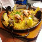 チベールのパエリアを食す(^^)