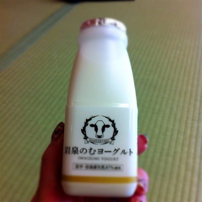 飲むヨーグルト。濃厚〜