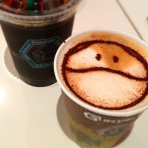 ハロラテ～☻ かわいいだけじゃなく、コーヒーがちゃんとおいしい！