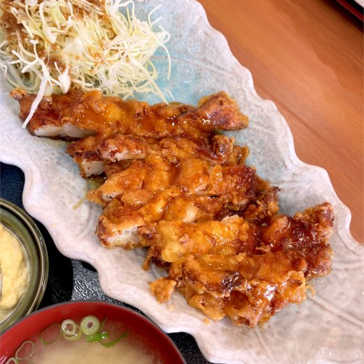 yokose：黒酢チキン南蛮定食 たかもとや 小倉東店（焼鳥・串焼・鳥料理