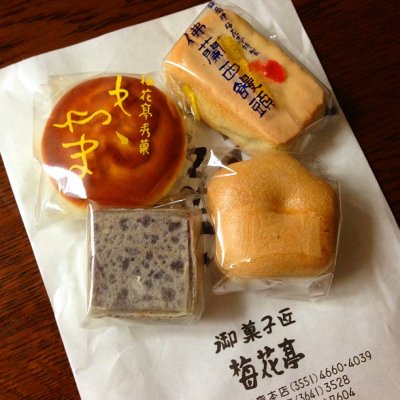 和菓子処 梅花亭 浅草 両国 小岩 錦糸町 浅草橋 和菓子