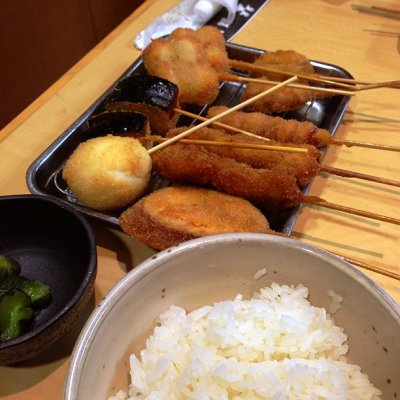 串かつ うおてる 長原店