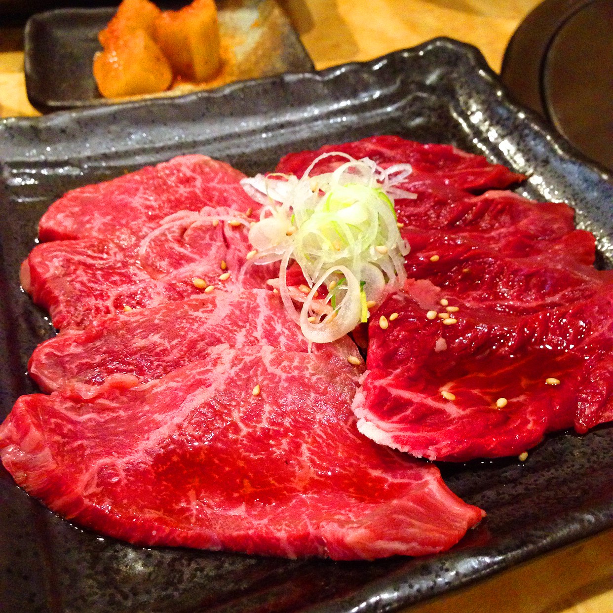 熔岩 焼肉 牛 火