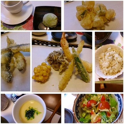 つんつる天 天ぷら 揚げ物 つんつる天 天ぷら 揚げ物