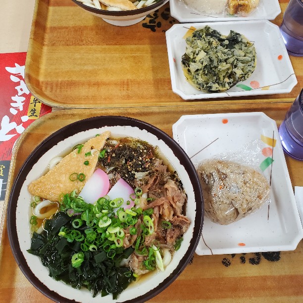 うどん セルフうどん あなぶき家 津田の松原SA 上り線うどんコーナー(さぬき