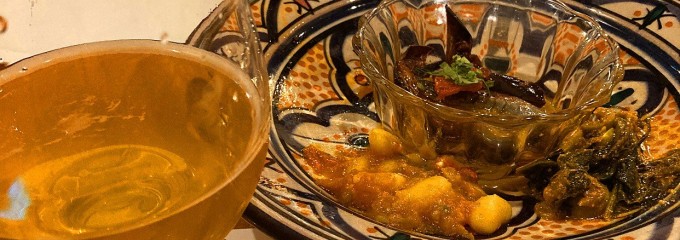 モロッコ料理とクラフトビール ホップとリップ