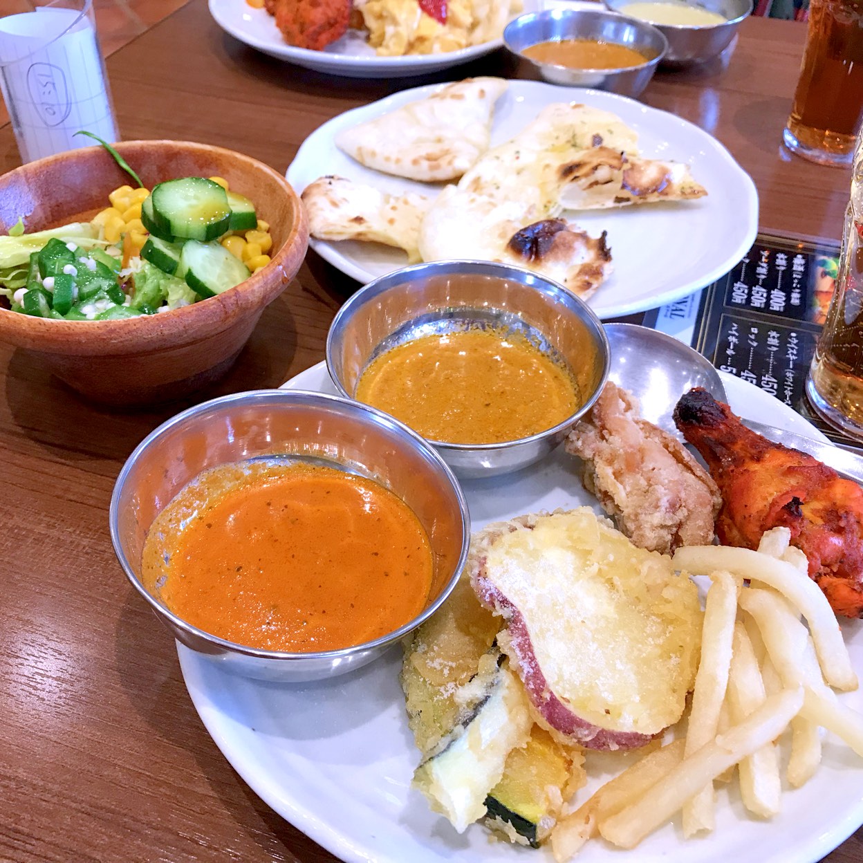 カレー 和食ビュッフェレストラン モナール 萱原 綾川駅 インドカレー