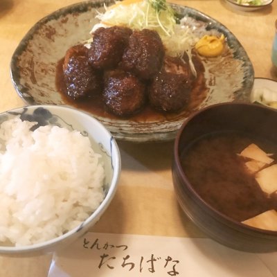 とんかつ たちばな 羽島 羽島市役所前駅 とんかつ