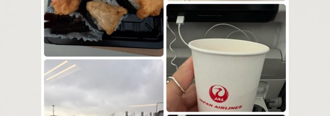 日本航空　機内