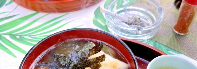 神峯山寺のお茶屋