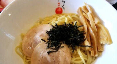 油そばめんらく 岡山本店 ラーメン