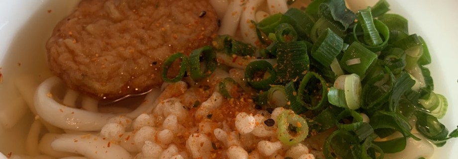 やぶ金 水族館口 うどん ミイル