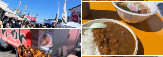 大原漁港 港の朝市