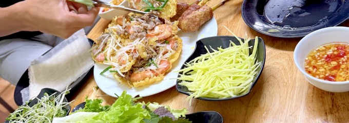 Bánh Xèo Tôm Nhảy Thanh Sang