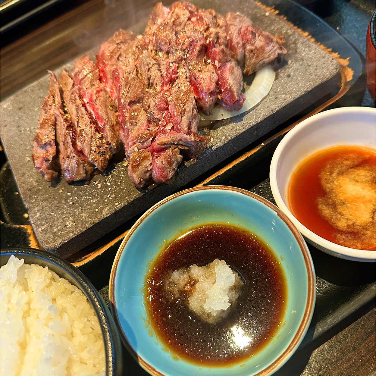 石 焼 ステーキ 贅 宮城 明石 台 店