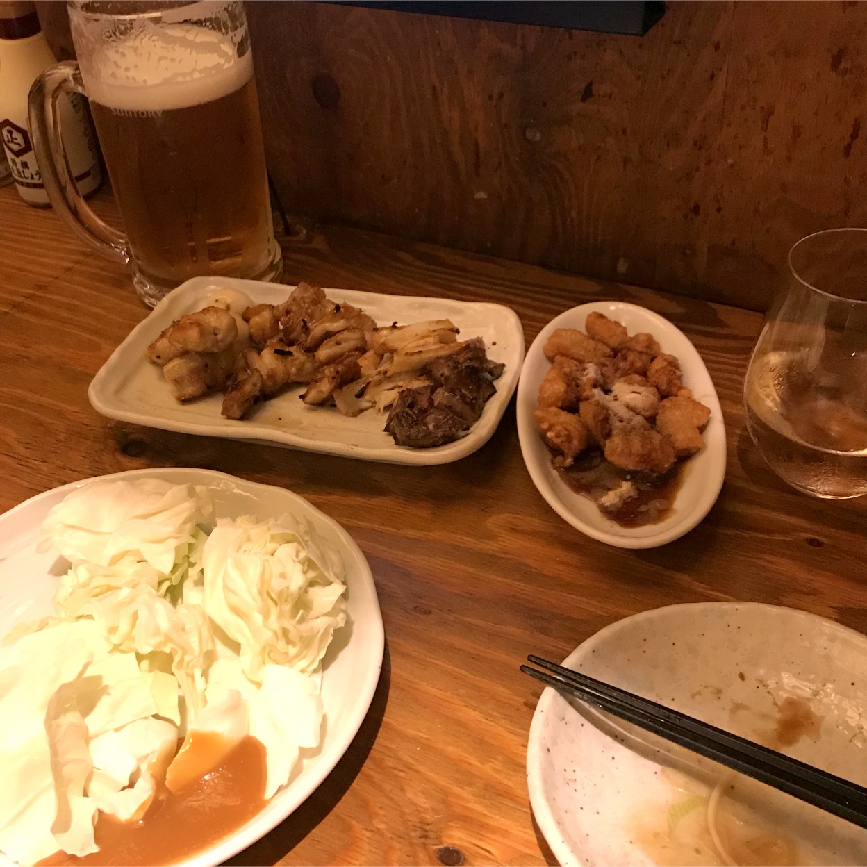 秘伝のにんにくダレ焼き鶏 塩つくね 博多水炊き てけてけ 赤坂見附店 赤坂 溜池山王 赤坂見附 居酒屋