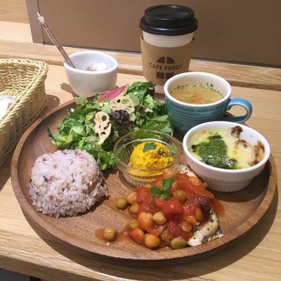 Cafe Fredy モザイクモール港北店 センター北駅 カフェ