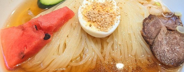 焼肉 冷麺 髭