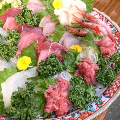 味雅 大島駅 刺身 魚介類