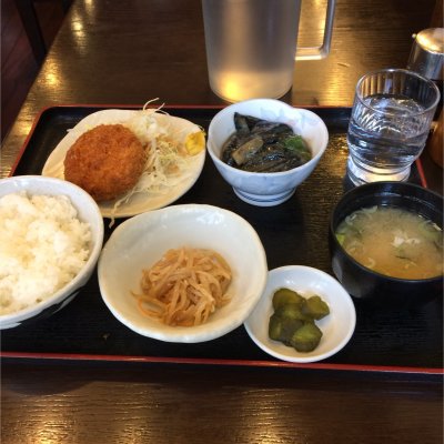 ひまわり 西早稲田駅 定食 食堂