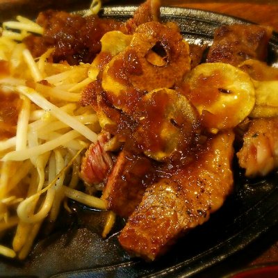 にんにく村 ステーキ