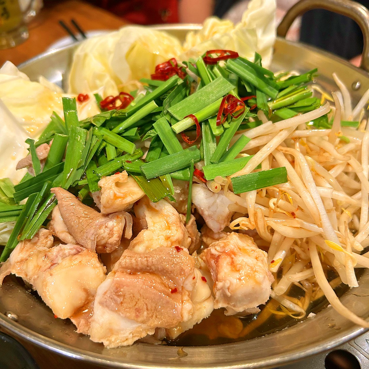 昨日えべっさんの帰りに寄った口八町🏮
初めて行きましたがモツ鍋美味しくてビックリ😋