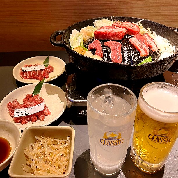 札幌すすきの】生ラム激旨肉厚ジンギスカンを喰らう！【炭火焼