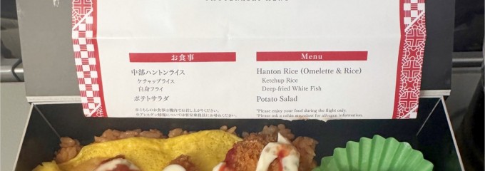 日本航空　機内