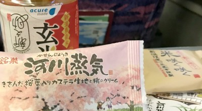 上越新幹線車内 花園 新潟駅 弁当 おにぎり