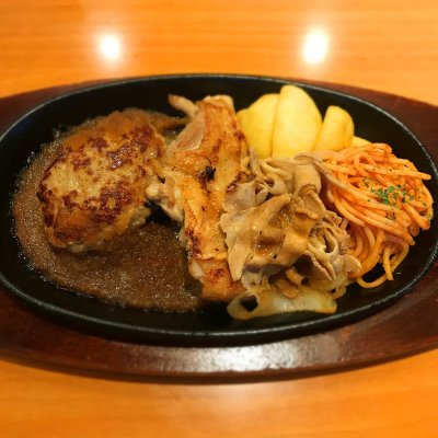 ステーキ宮 長浜店 ハンバーグ