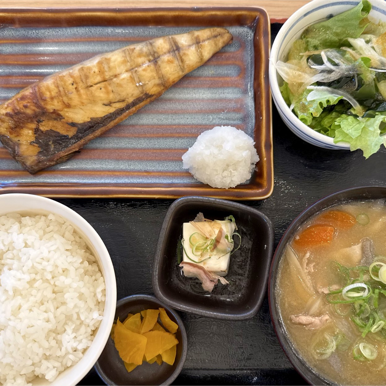 今日の焼魚定食