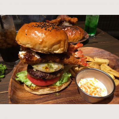 3bバーガー ステーキ 阿倍野筋 天王寺駅前駅 ハンバーガー