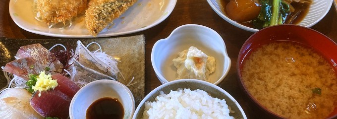 平塚漁港の食堂