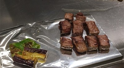 ステーキハウス蜂 博多阪急店 ハンバーグ
