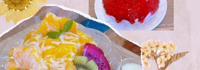 果き氷 海莉 カフェ