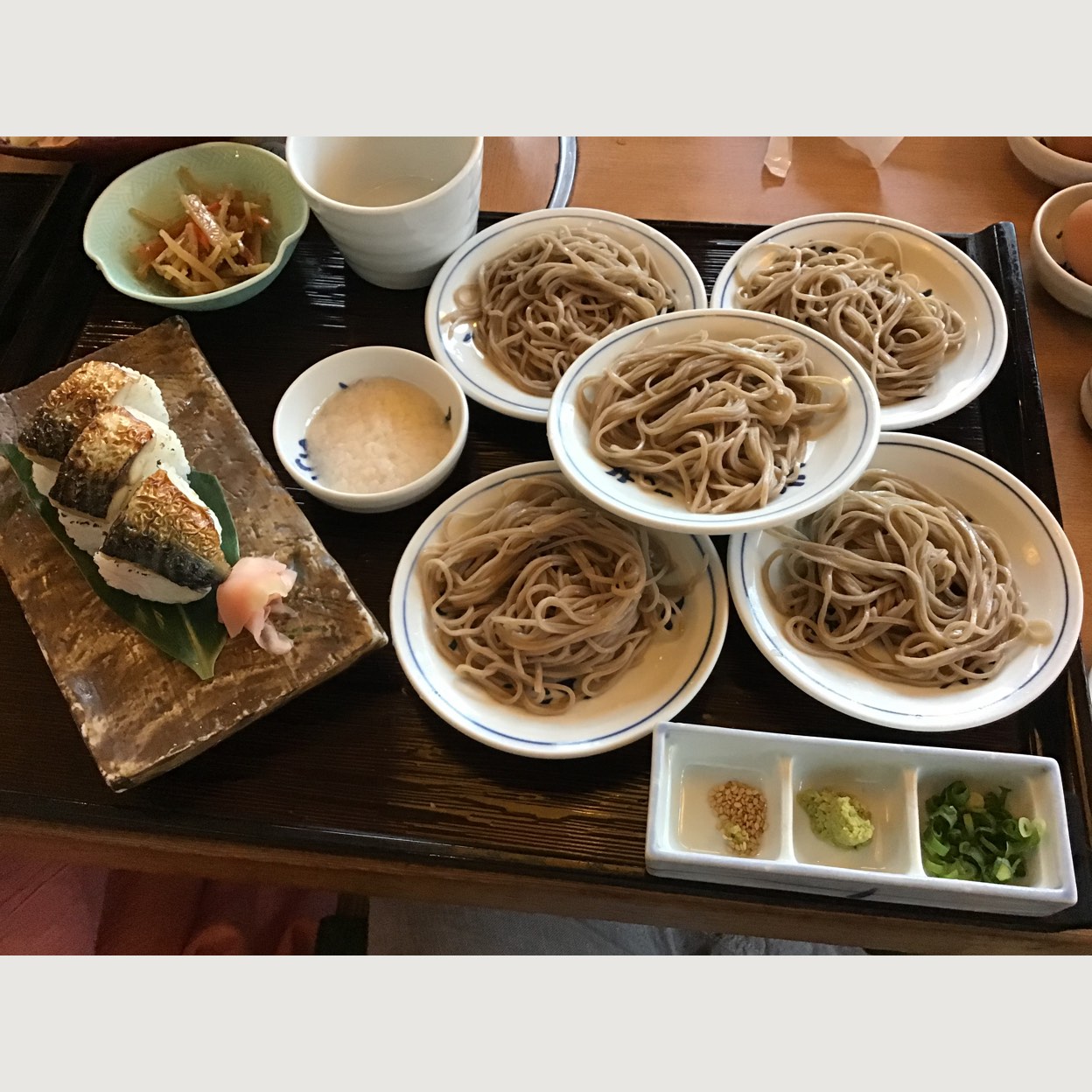 皿そば 文楽 砥堀店 (砥堀/そば)