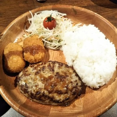 びっくりドンキー 上新庄店 ハンバーグ