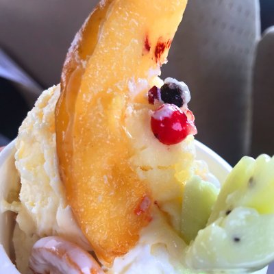 マルショウ田沢農園販売所 燕駅 アイスクリーム