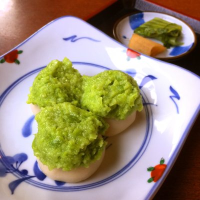 対面石 山寺駅 和菓子