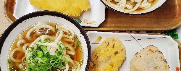 セルフうどん あなぶき家 津田の松原SA上り線うどんコーナー