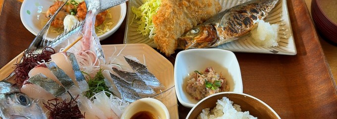 平塚漁港の食堂