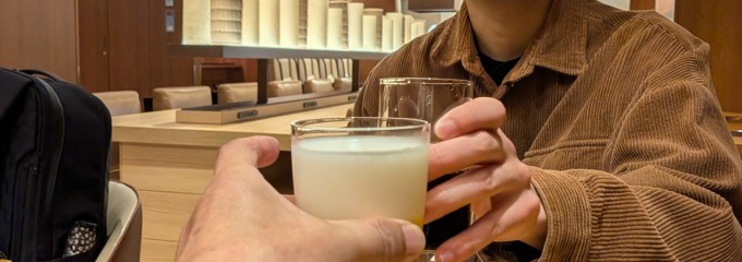 岡山空港 JALサクララウンジ