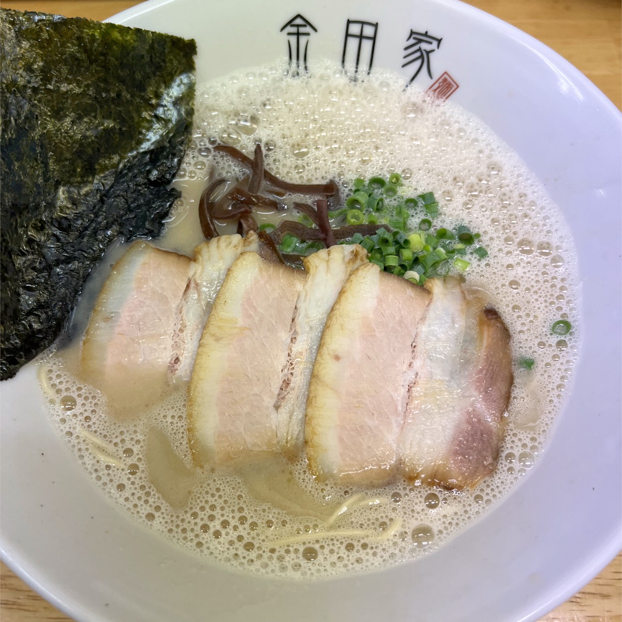 金田 家 ラーメン