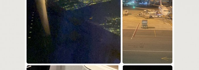 日本航空　機内