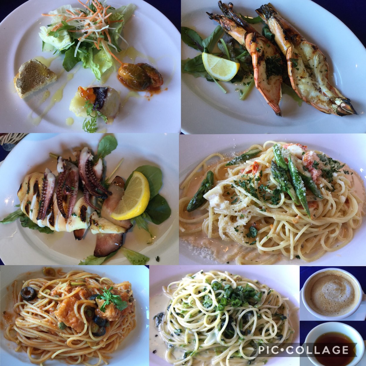 ペッシェドーロ アクアシティお台場店 台場 パスタ ミイル