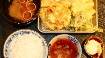 天ぷら天清 さんちか店 神戸三宮駅 天ぷら 揚げ物