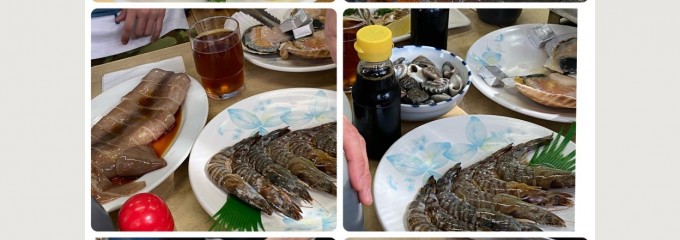 焼はまぐり　浜茶屋　向島