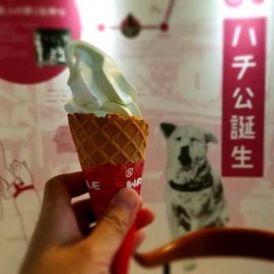 秋田犬の里 アイスクリーム