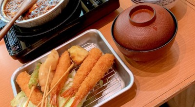 海老どて食堂 名古屋駅 名古屋 天ぷら 揚げ物