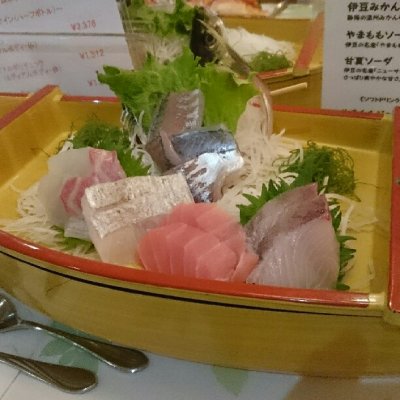 ペンションアニマーレin伊豆高原 刺身 魚介類